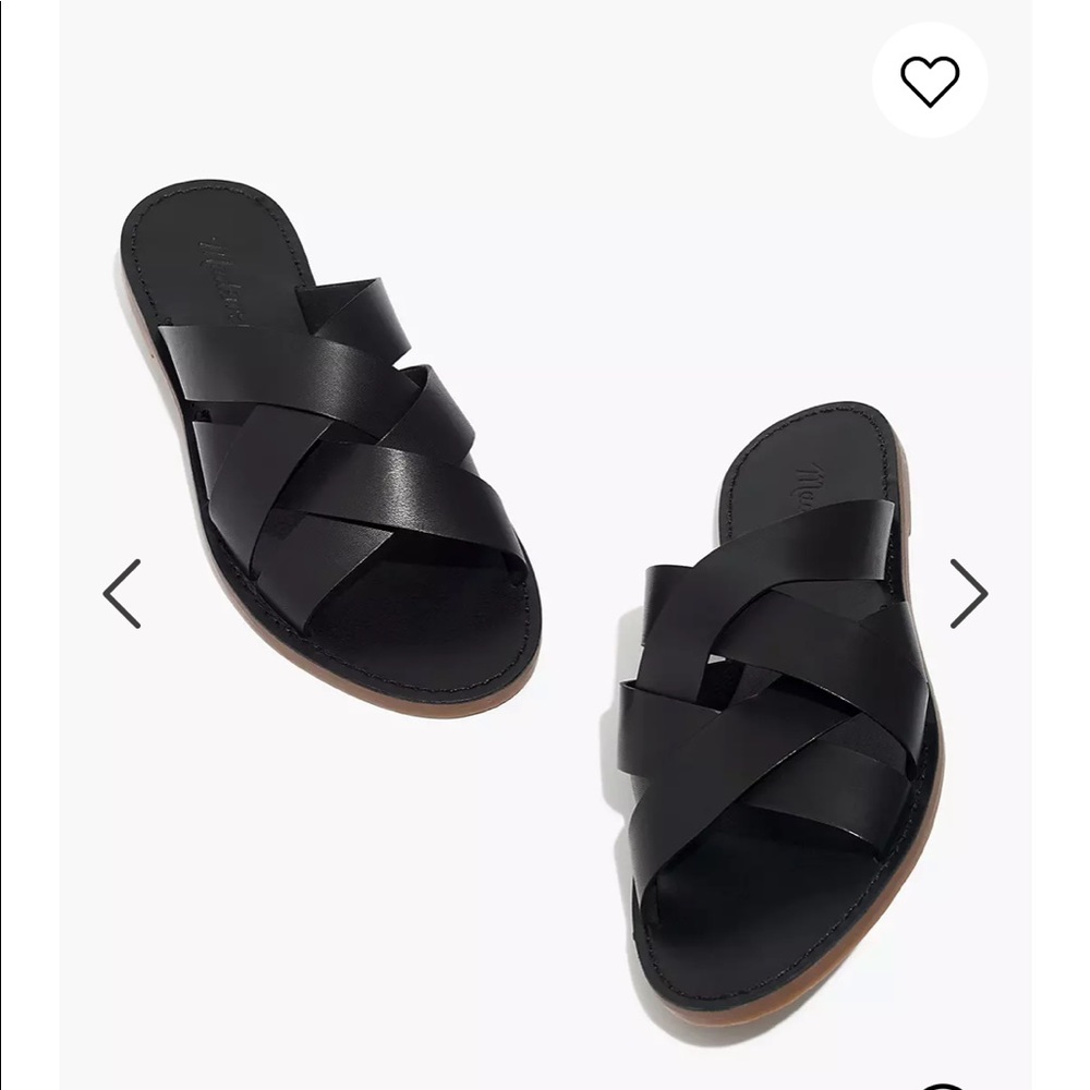 Madewell Boardwalk Woven Slide Sandal
